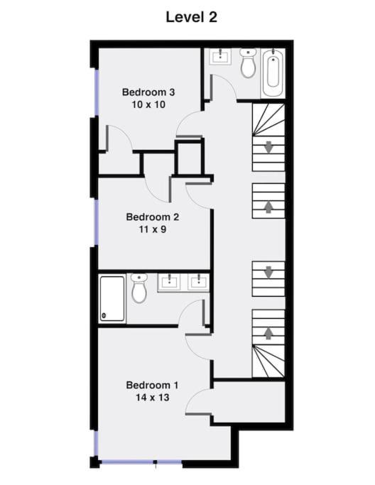 Breathtaking Downtown Penthouse A - Sleeps 11 Villa Chicago Luaran gambar